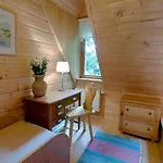Dağ evi Regionalny Akwarela Centrum Sauna *