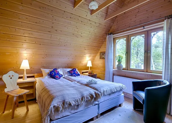 Regionalny Akwarela Centrum Sauna شاليه *