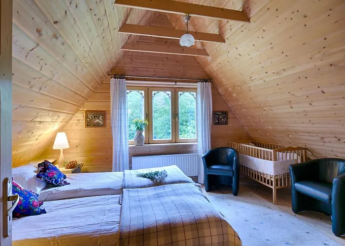 Regionalny Akwarela Centrum Sauna شاليه